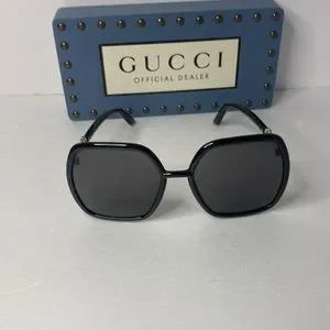 Gucci | Accessories | New Authentic Gucci Black Grey Square  display picture 1